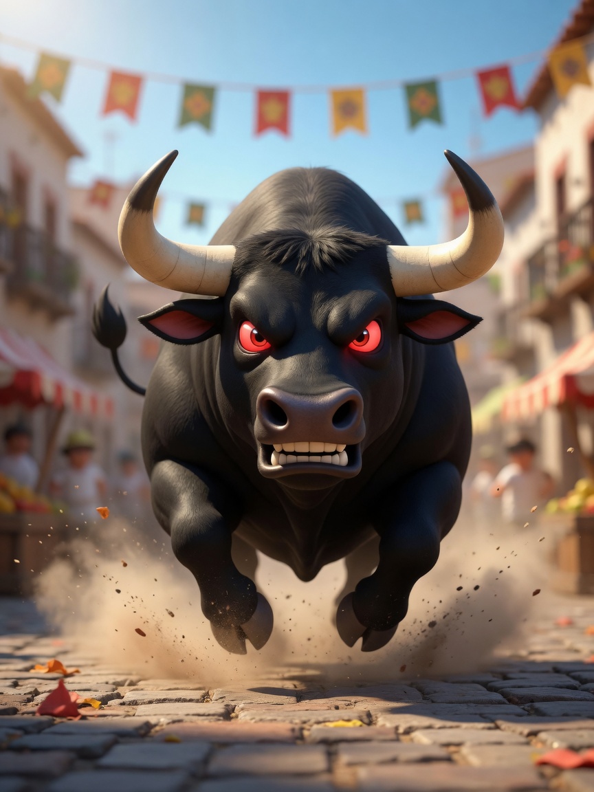The raging Bull