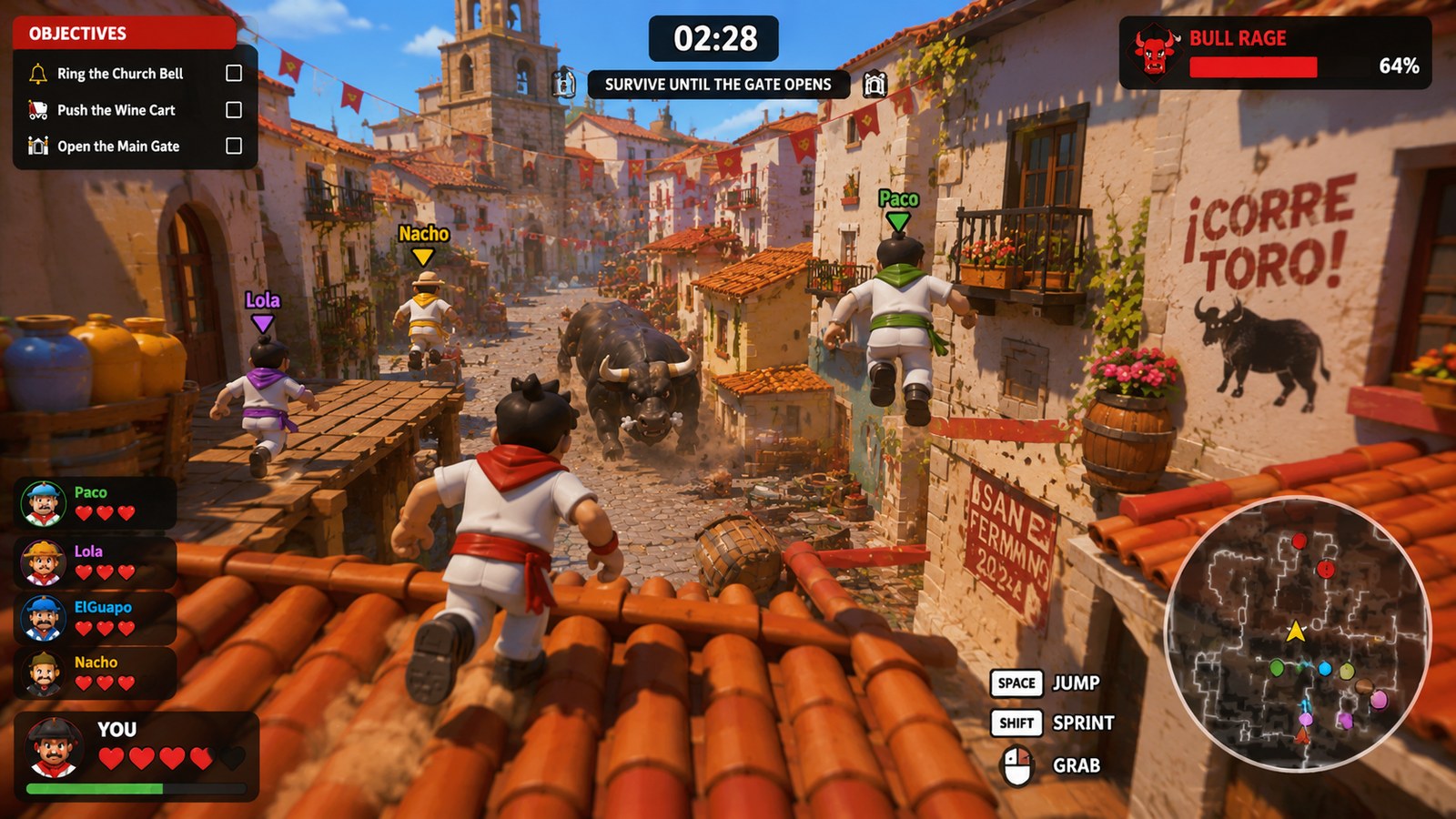 Festival obstacles